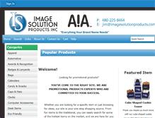 Tablet Screenshot of imagesolutionproducts.com